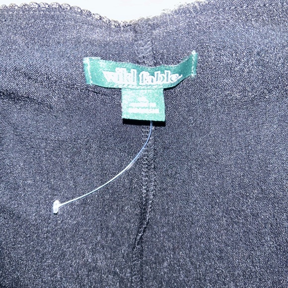 NEW XL Wild Fable Seamless Black High-Rise Stretchy Mini Skirt / Skort - Picture 7 of 8